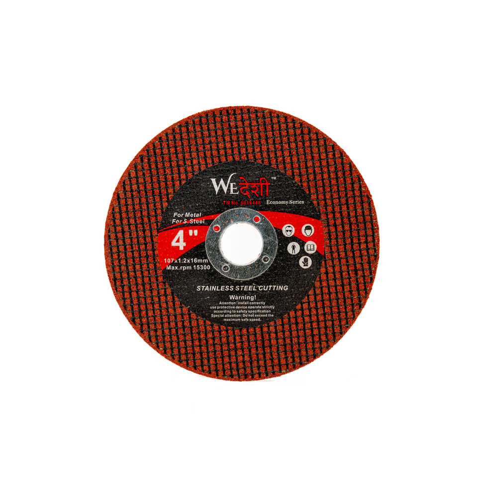 We Desi 4 Inch Cutting Wheel - Color: Red