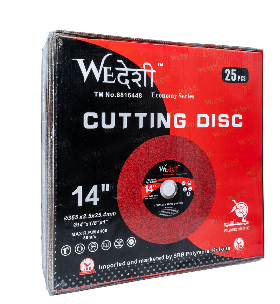 We Desi 14 Inch Red - Features: High Durability And Efficient Metal Cutting