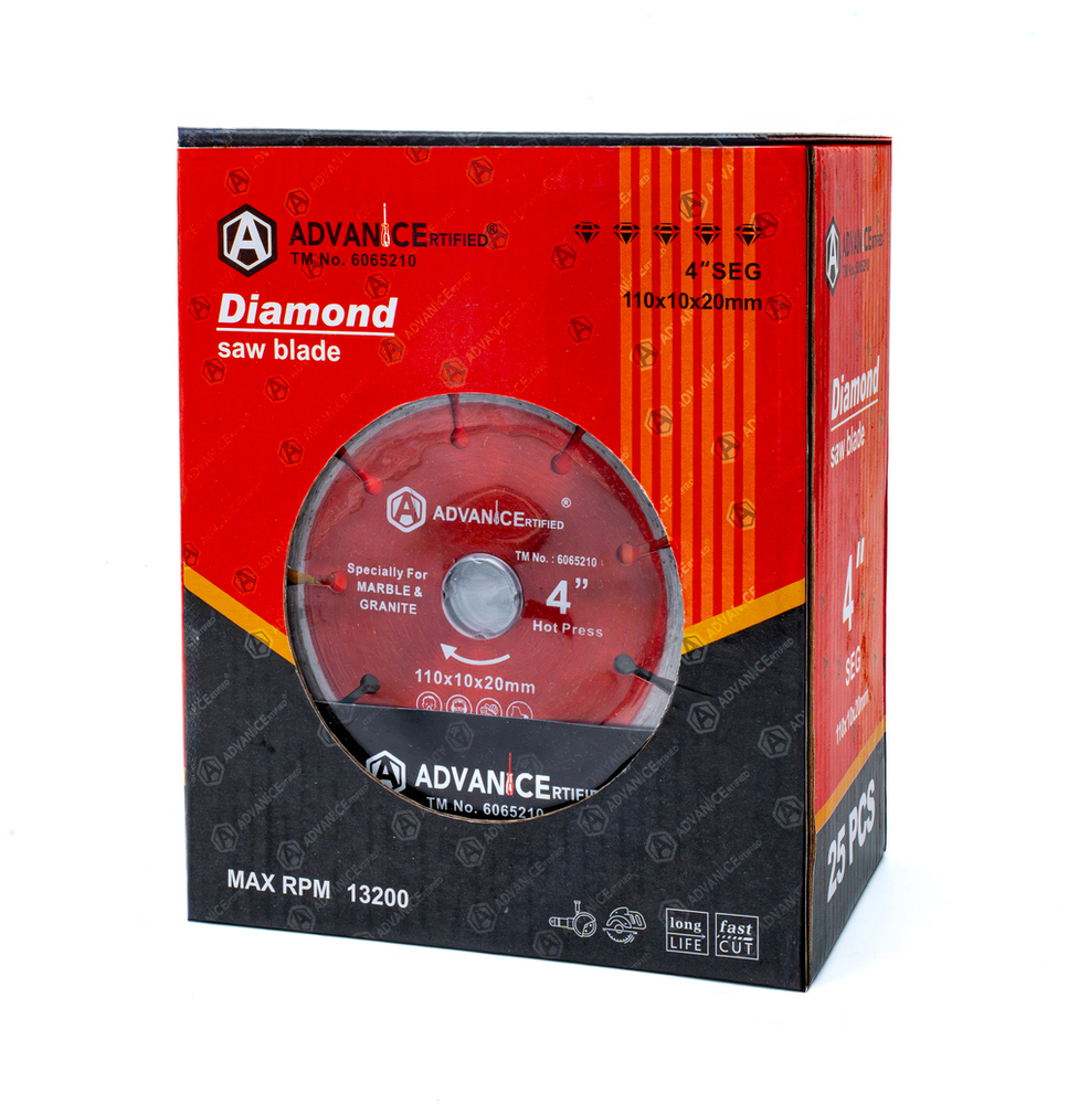 Diamond Saw Blade - 4 inch Seg