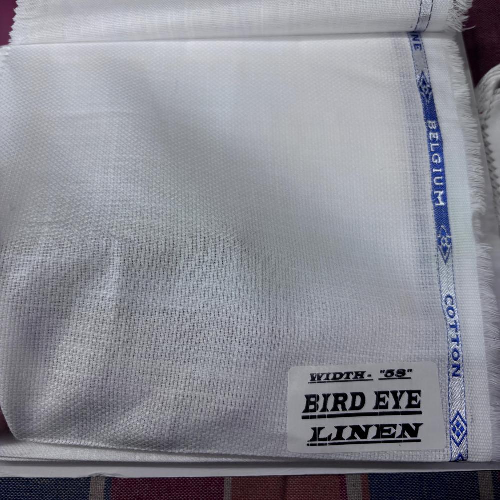 BIRD EYE LINEN FABRIC
