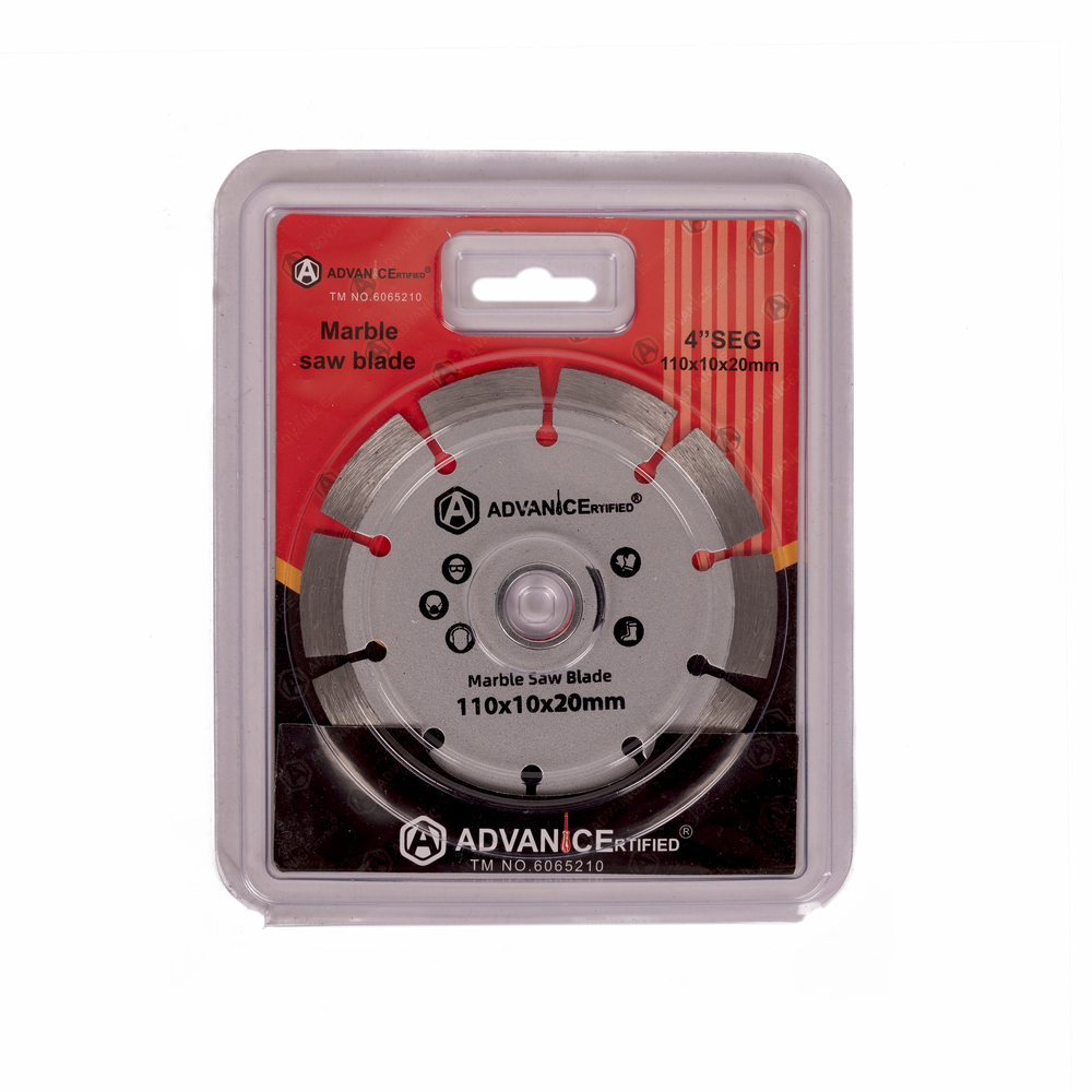 Advance 4 Seg Silver Wheel - BladeÂ Size: 110 X 10 X 20 Mm
