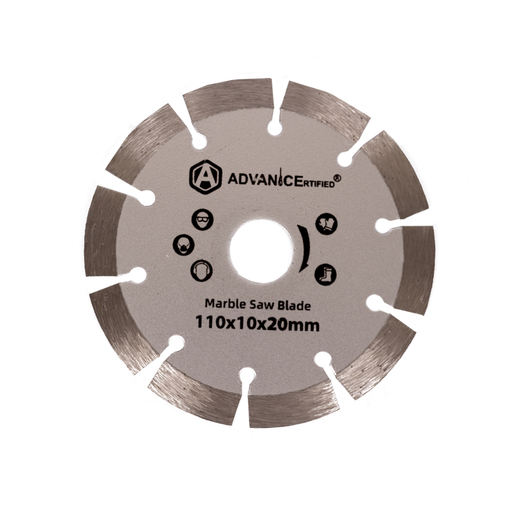 Advance 4 Seg Silver Wheel - Bladeâ Size: 110 X 10 X 20 Mm