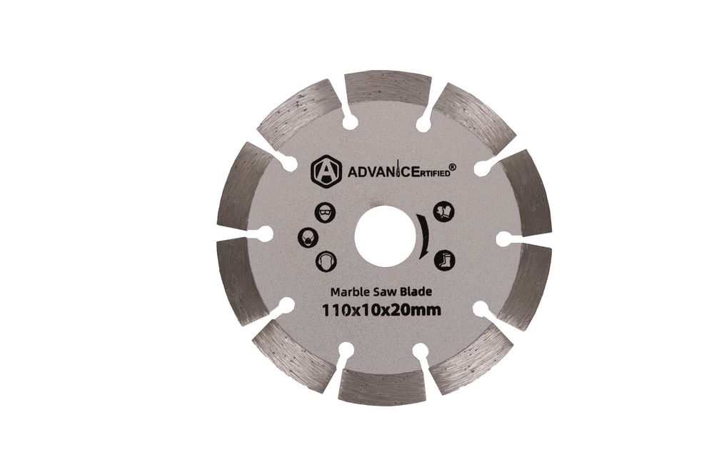 Advance 4 Seg Silver Wheel - Bladeâ Size: 110 X 10 X 20 Mm