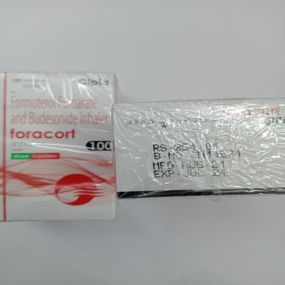 Foracort 100 Formoterol + Budesonide Inhaler
