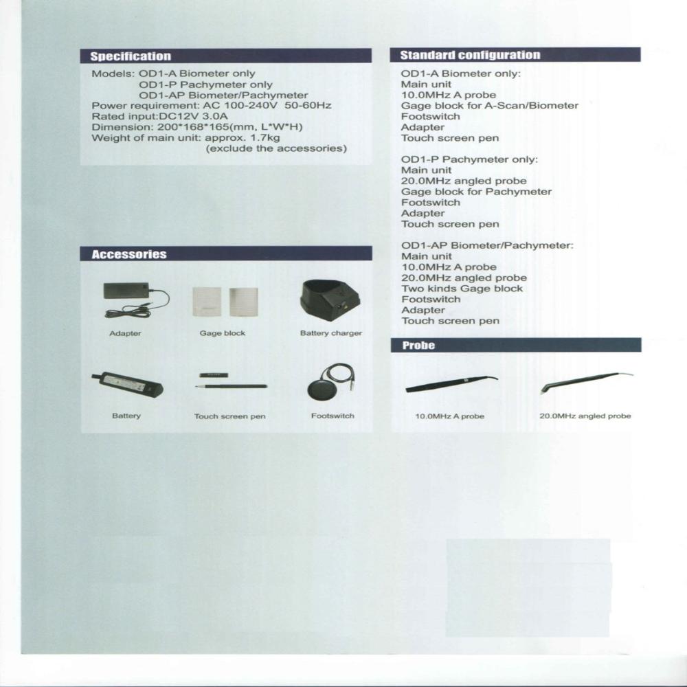 A Scan Biometer ( G-matronix) - Color: White Grey