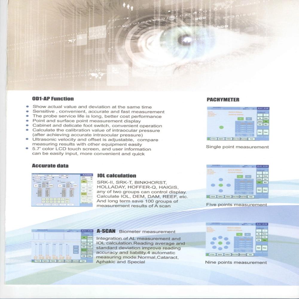A Scan Biometer ( G-matronix) - Color: White Grey