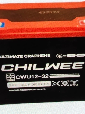 Chilwee Lead Acid Battery - Car Make: Pp