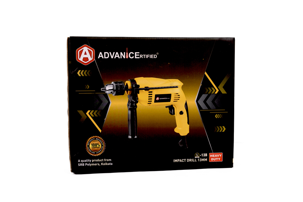 Impact Drill 13mm - Color: Yellow