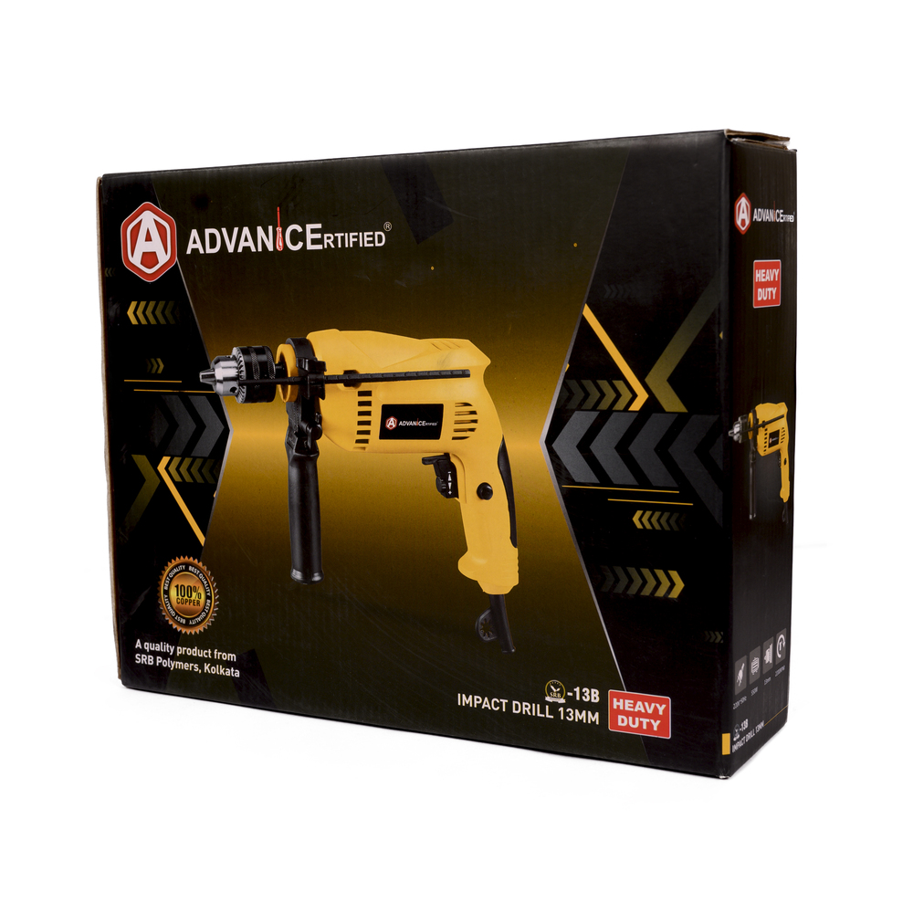 Impact Drill 13mm - Color: Yellow