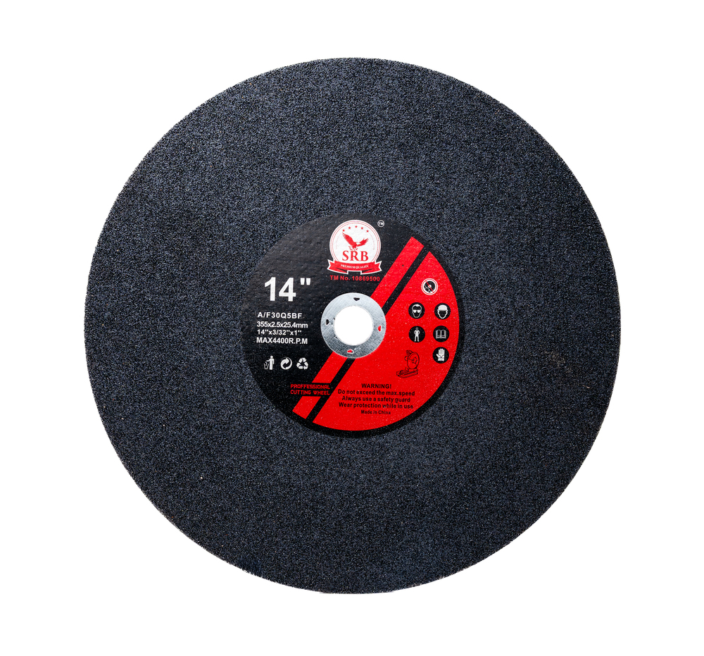 Srb 14 Inch Professional Cutting Wheel - Color: Black