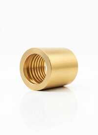 Brass Femate Coupling - Color: Golden