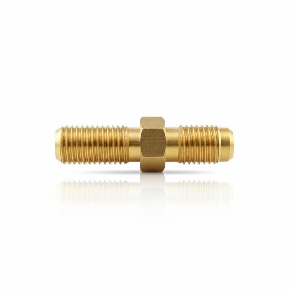 Male Thread Brass Flare Adapter - Application: Plumbing
