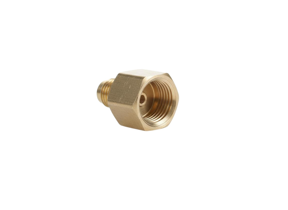 Brass Flare To Female Npt Adapter - Color: Golden