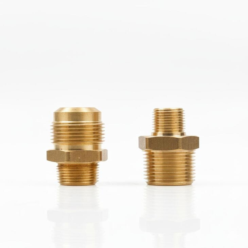 Male Threaded Brass Reducer Nipples - Application: Plumbing