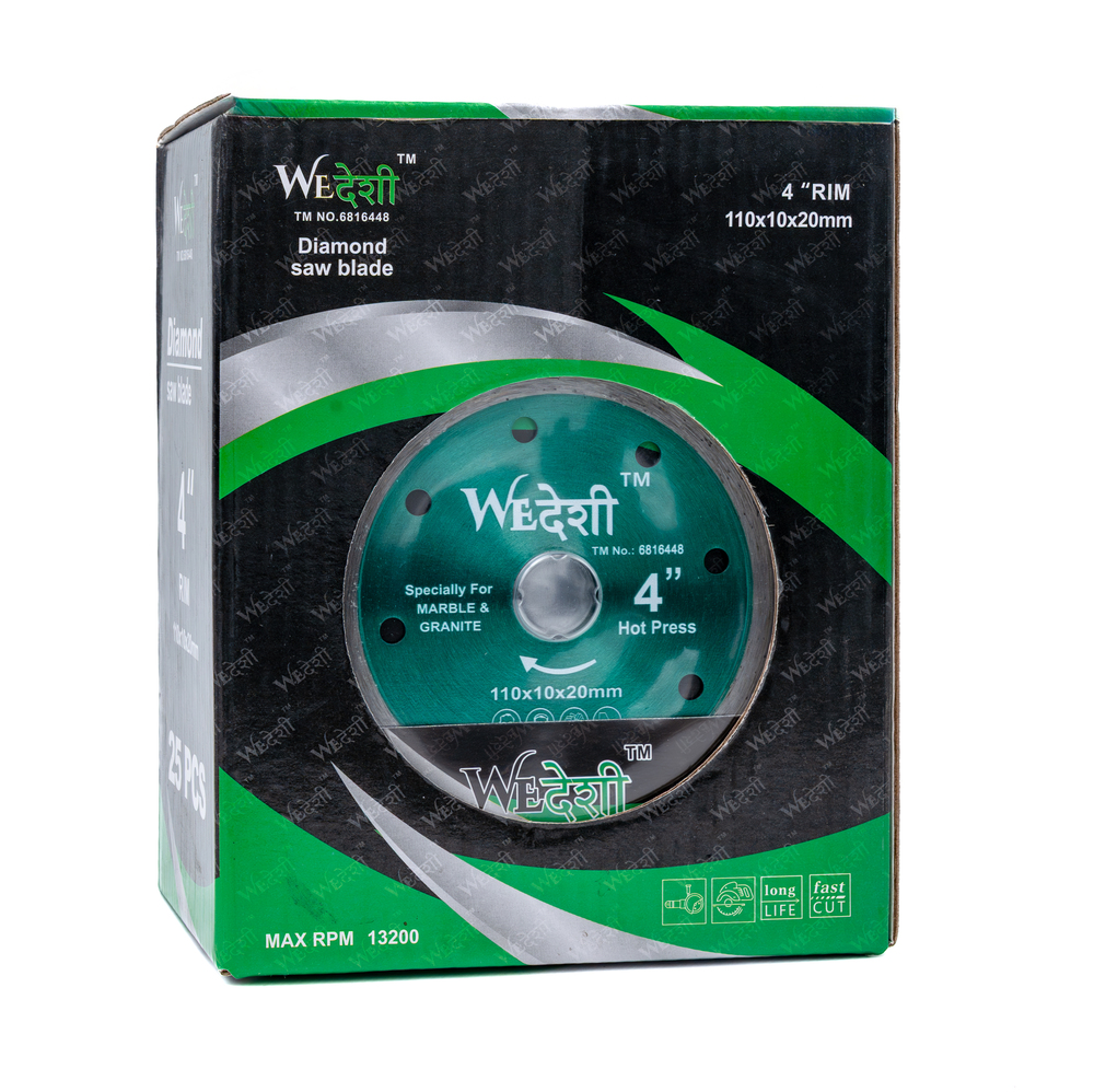Diamond Saw Blade - We Desi 4 inch Seg