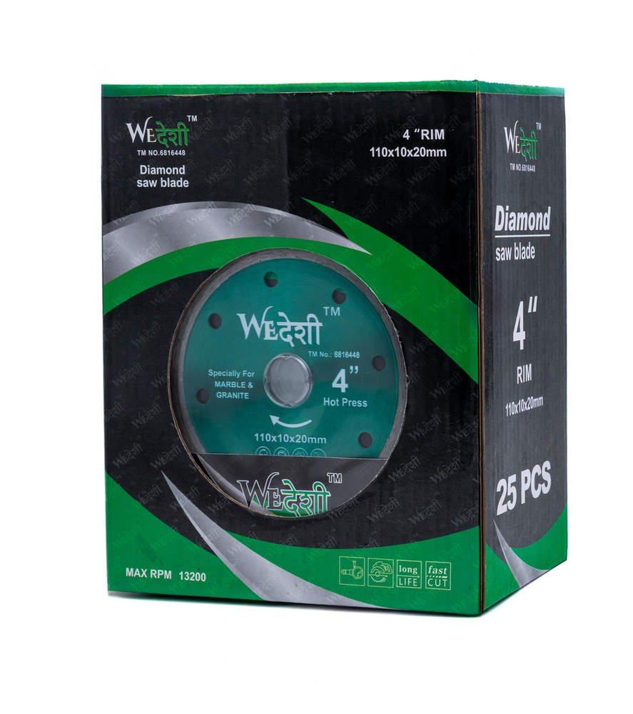 Diamond Saw Blade - We Desi 4 inch Seg