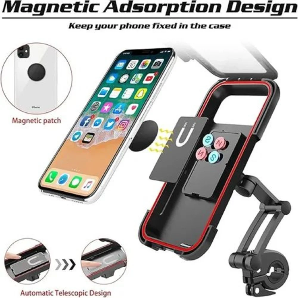 Waterproof Bike Mobile Phone Holder Stand
