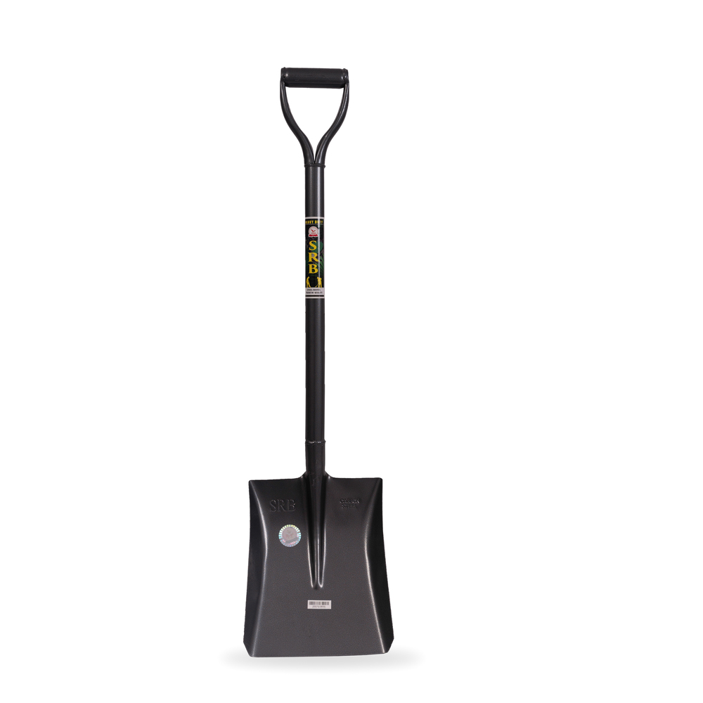 Srb 1.5 Kg Square Shovel - Color: Black