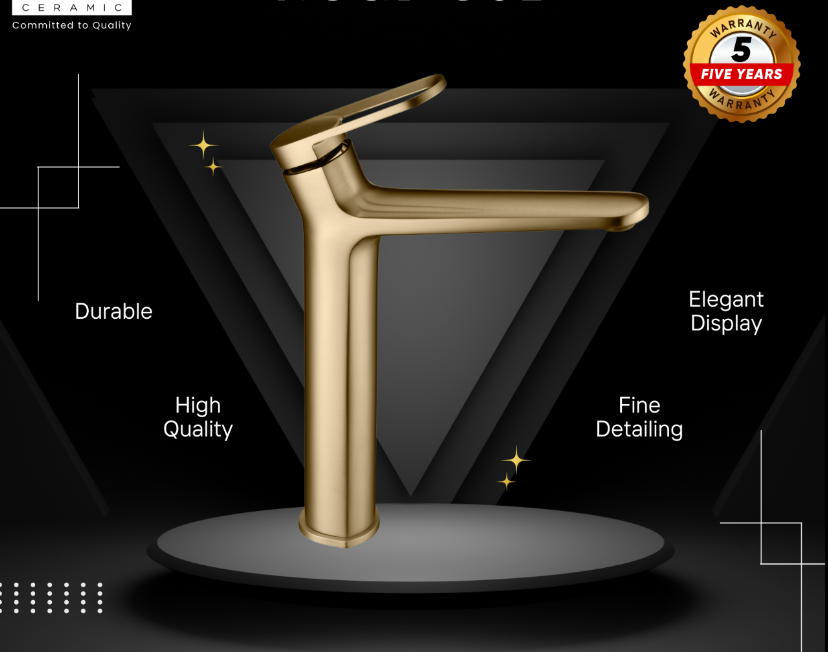 Imported Tall Body Faucet Mixer - Installation Type: Deck Mounted