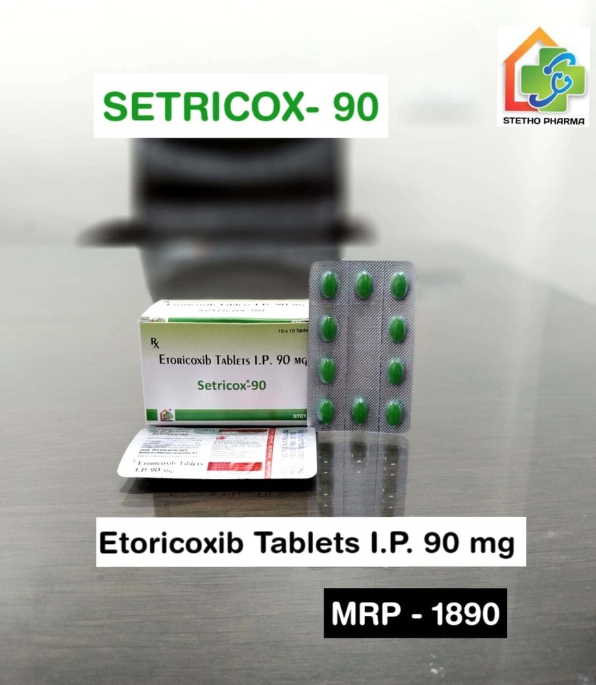 Etoricoxib Tablets I.P. 90Mg - Drug Type: General Medicines