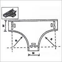 क्षैतिज टी केबल ट्रे
