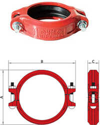 1512 Standard Rigid Coupling - Application: Fire Fitting
