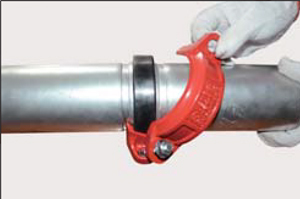 Gks Rigid Coupling - Color: Red