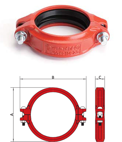 Xgqt1 Rigid Coupling - Application: Fire Fighting