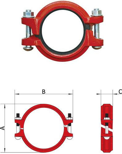 Xgqt4 Push-On Coupling - Application: Fire Fighting