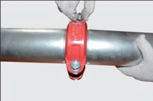 Light Flexible Coupling - Application: Fire Fitting