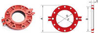 Lede Flange Ansi Class125-150 - Application: Fire Fighting