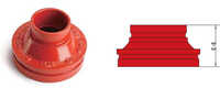 Lede Grooved Concentric Reducer - Application: Fire Fighting