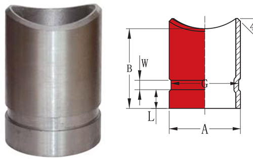 J02R Cut Grooved Outlet Fitting