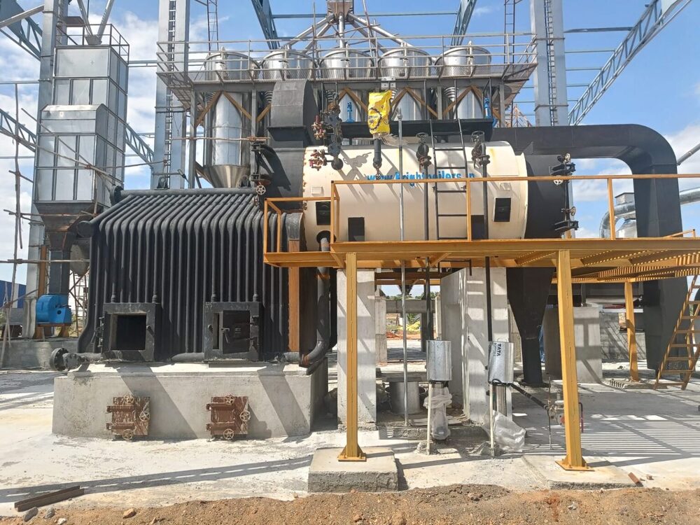 Waterwall With Shell Type Boiler - Capacity: 3000 Kgs/Hr. To 20