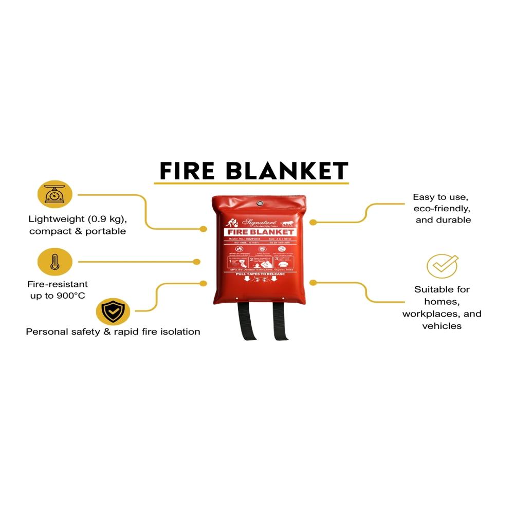 Signature Fire Emergency Blanket