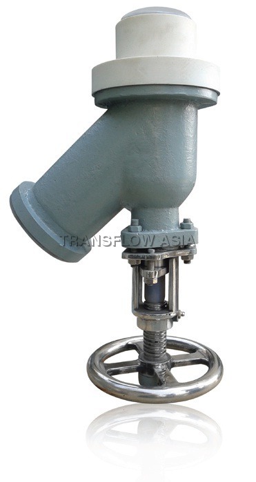 PTFE लाइन वाला फ्लश बॉटम वाल्व