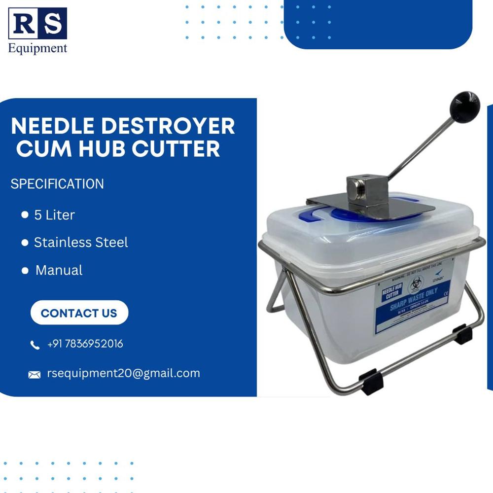 Needle Destroyer Cum Hub Cutter 5 Ltr 