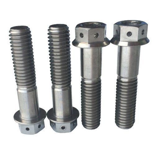 Milled Head Steel Fit Bolts - Color: Silver