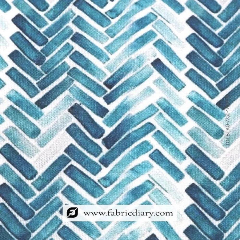 Linen Cotton Printed Fabric For Men Shirts