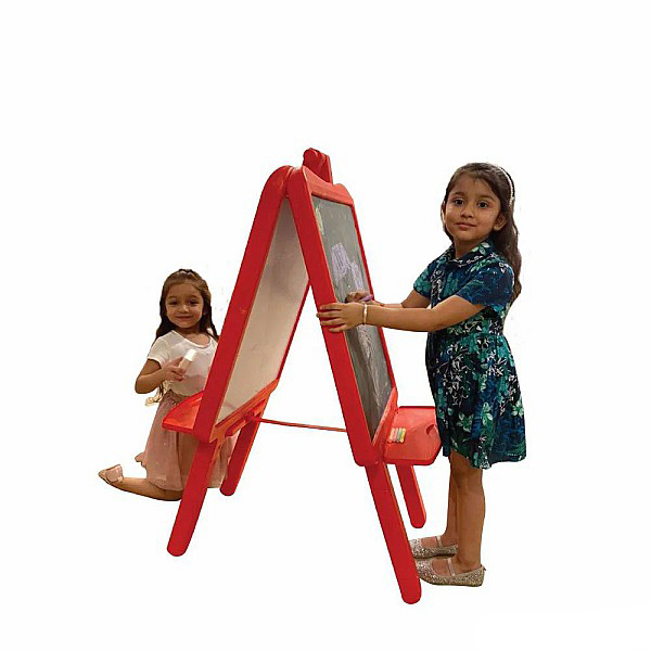 4 Sided Mega Easel Board - Assembly: No Assembly Required
