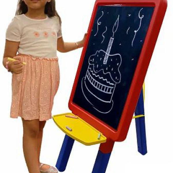 2 In 1 Mega Easel Board - Assembly: No Assembly Required