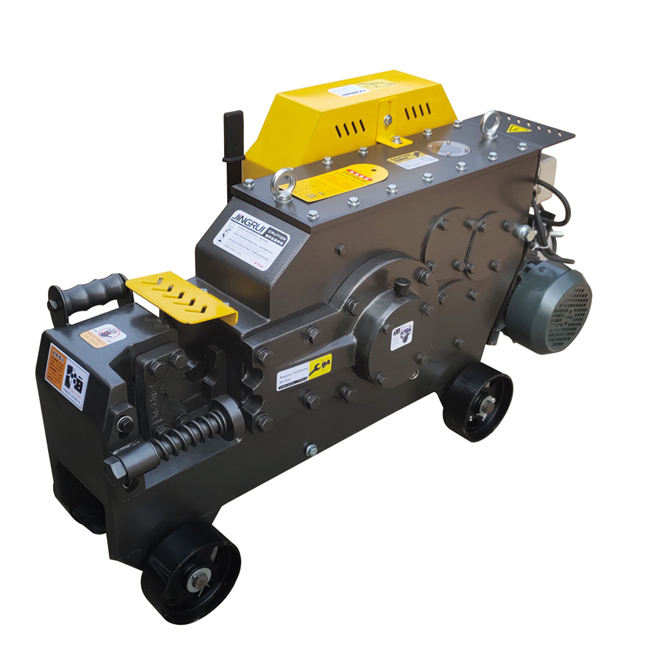Gq42 Bar Cutting Machine - Color: Black