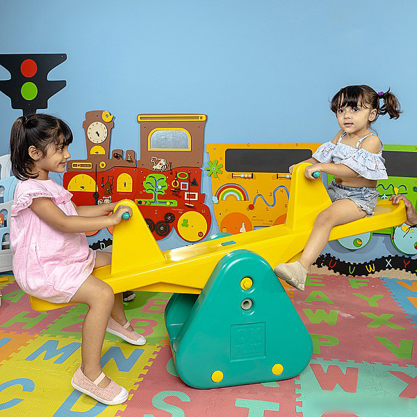 Yellow-Green See Saw - Features: Durable