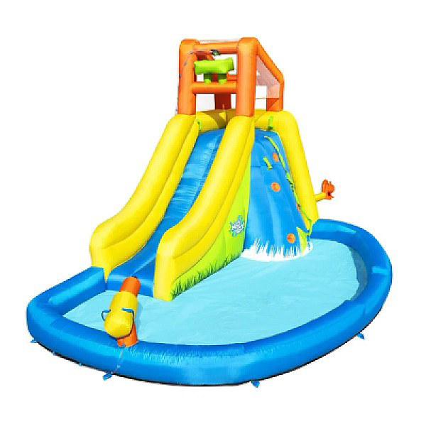 Mount Splash Mega Inflatable Water Bouncy - Color: Multi Colour