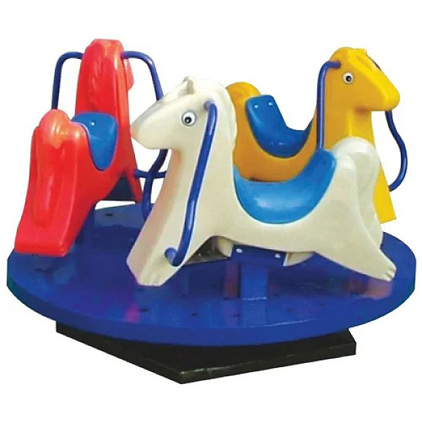 Horse Merry Go Round - Diameter: 115 Centimeter (Cm)