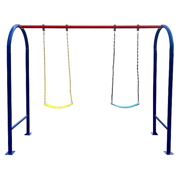 Double Arc Swing Set - Color: Multicolor