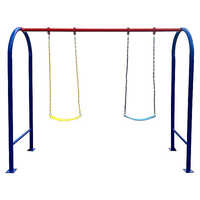Double Arc Swing Set - Color: Multicolor