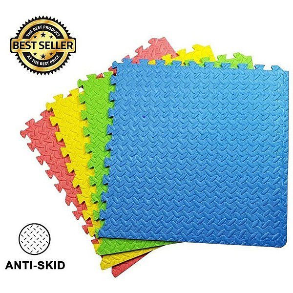 Eva Interlocking Floor Mat - Color: Multicolour