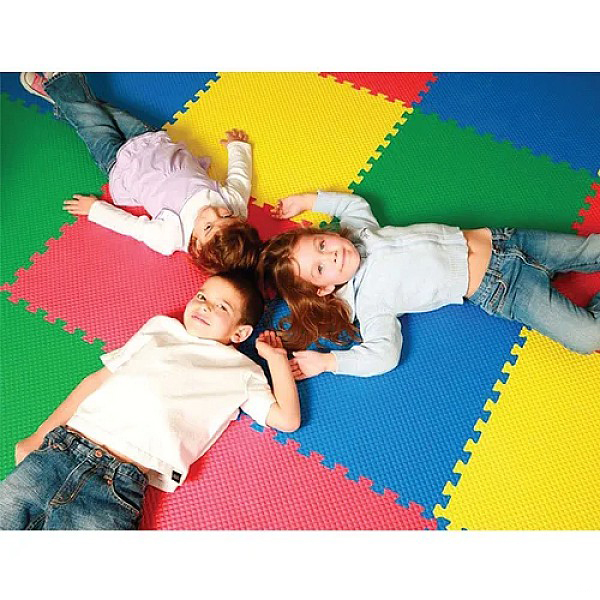 Interlocking Eva Foam Mats - Color: Multicolour