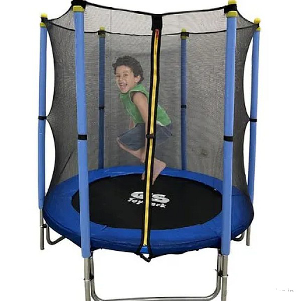55 Inch Deluxe Rainbow Trampoline